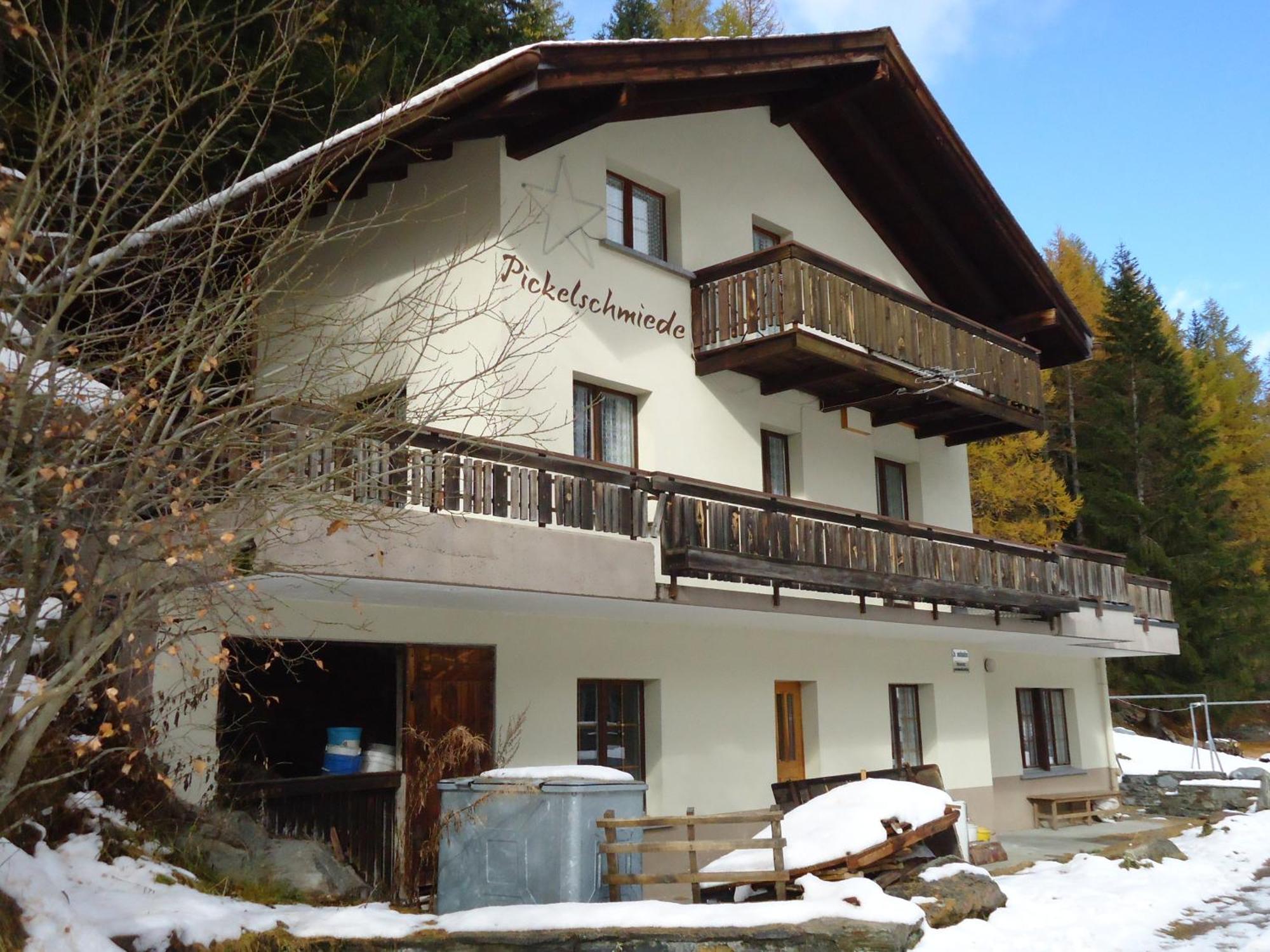 Haus Pickelschmiede Lägenhet Saas-Grund Exteriör bild