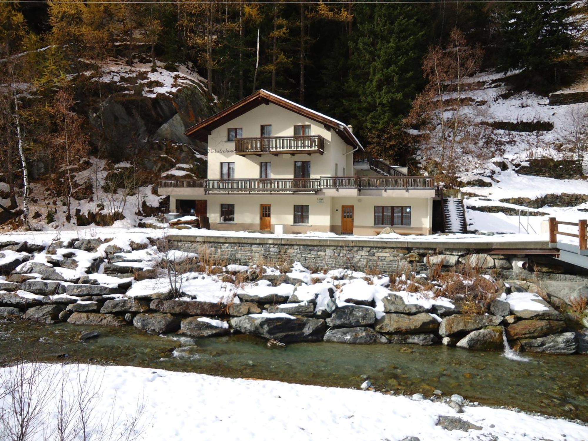 Haus Pickelschmiede Lägenhet Saas-Grund Exteriör bild