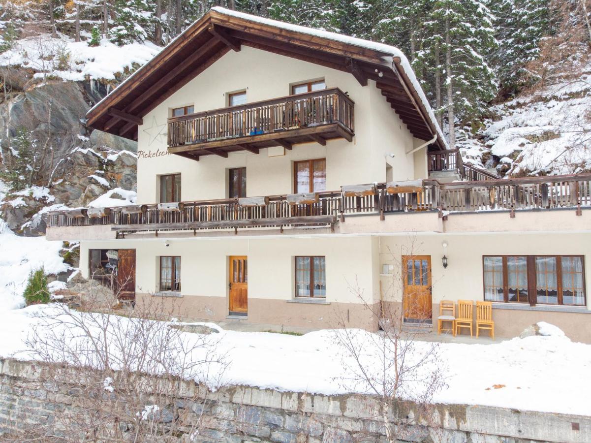 Haus Pickelschmiede Lägenhet Saas-Grund Exteriör bild