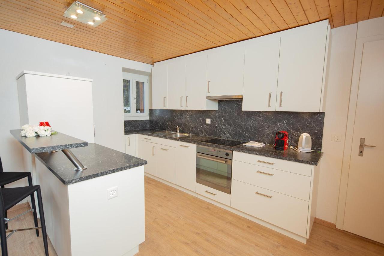Haus Pickelschmiede Lägenhet Saas-Grund Exteriör bild